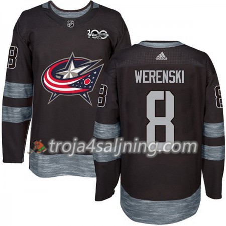 Blue Jackets tröja Zach Werenski 8 1917-2017 100th Anniversary Adidas Svart Authentic - NHL Tröjor Herr Blue Jackets tröja Zach Werenski 8 1917-2017 100th Anniversary Adidas Svart Authentic - NHL Tröjor Herr